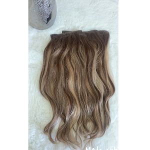 💕 Blonde Clíp In Human Hair Extensions 💕